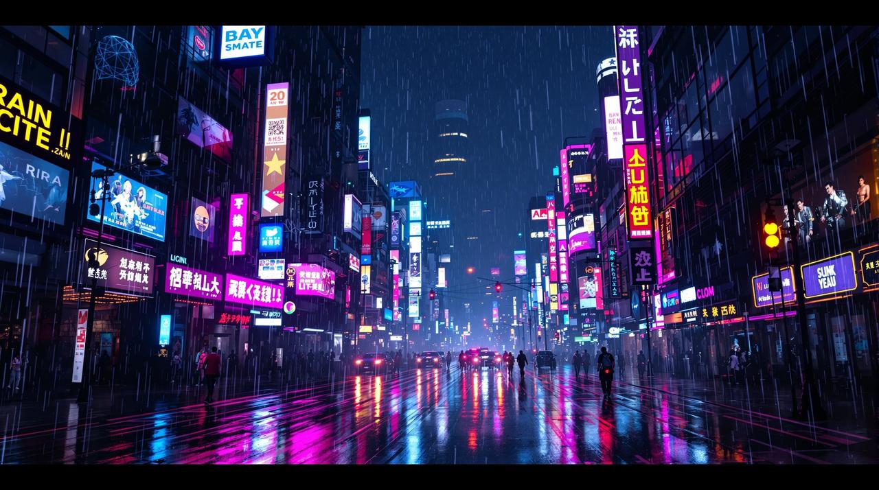 月亮影视 - 赛博朋克：霓虹都市